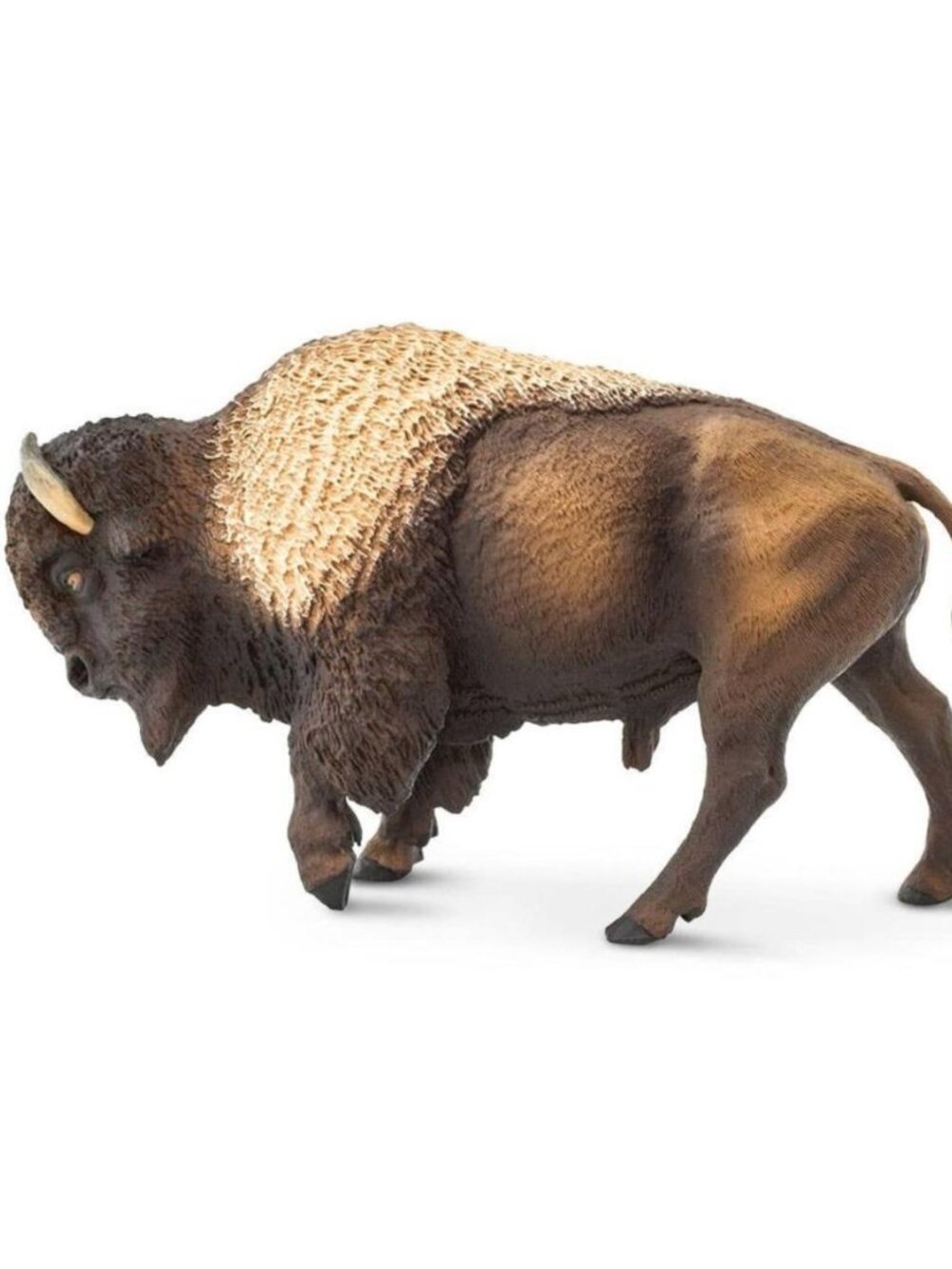 Bison Figure - Hand Painted Collectible Wild Animal Toy Figurine - Safari Ltd